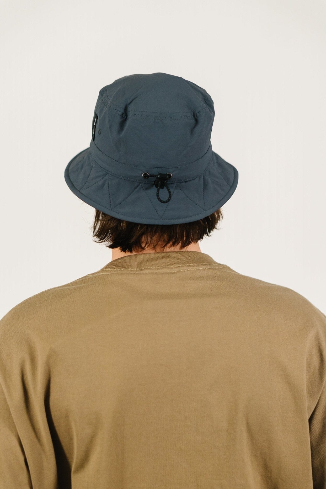 Nylon Bucket Hat - Grey