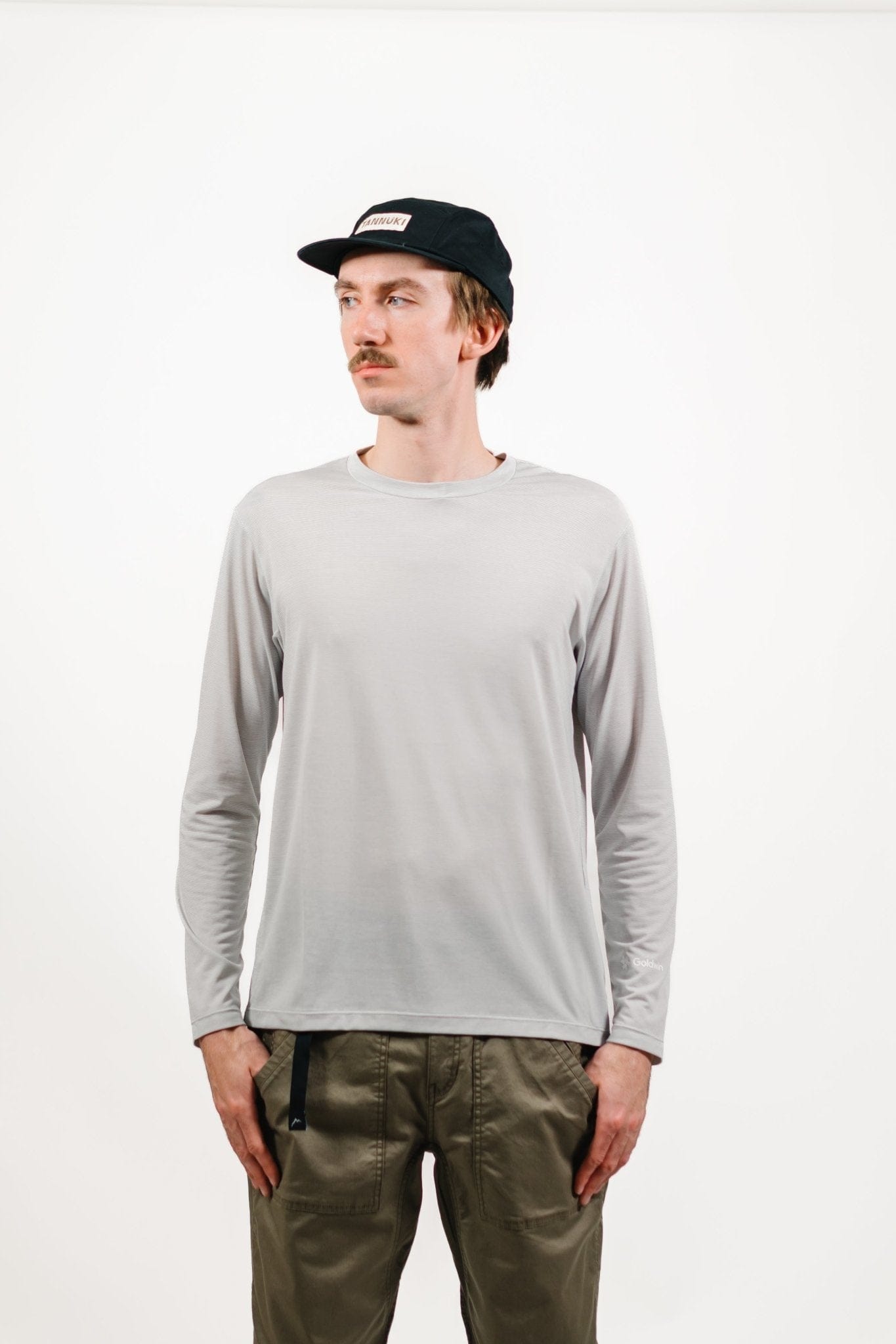 Polartec Delta Long Sleeve T Shirt Light Gray