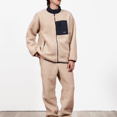 Chaqueta Casual Para Hombre Vintage Sherpa Zip Thru 11066 – Pangea Couture