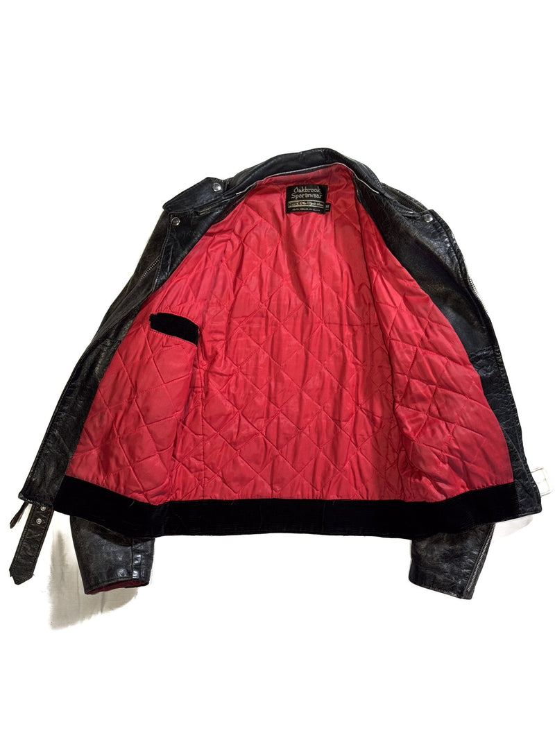 1960s Sears Oakbrook D Pocket Steerhide Jacket - 38L - Lazy Sun