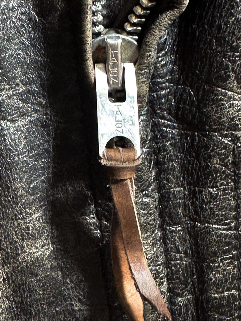 1960s Sears Oakbrook D Pocket Steerhide Jacket - 38L - Lazy Sun