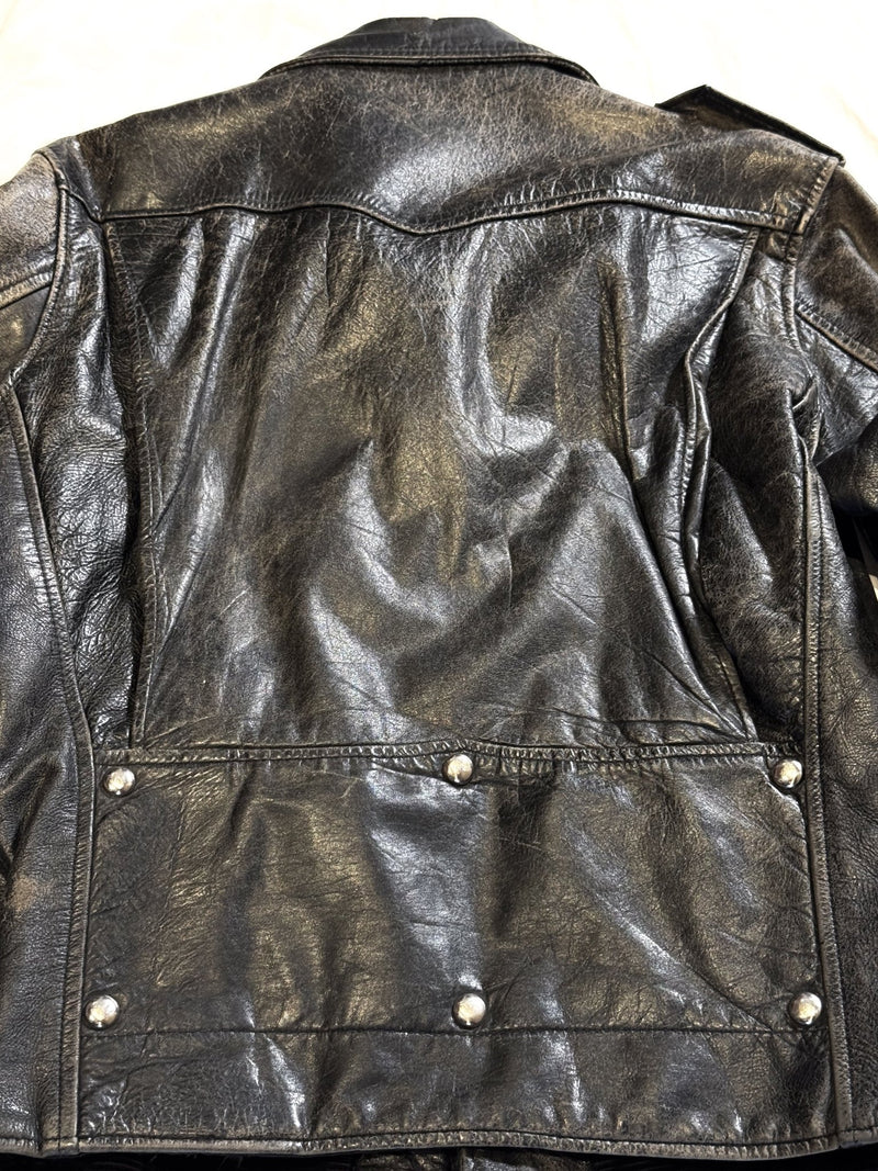1960s Sears Oakbrook D Pocket Steerhide Jacket - 38L - Lazy Sun