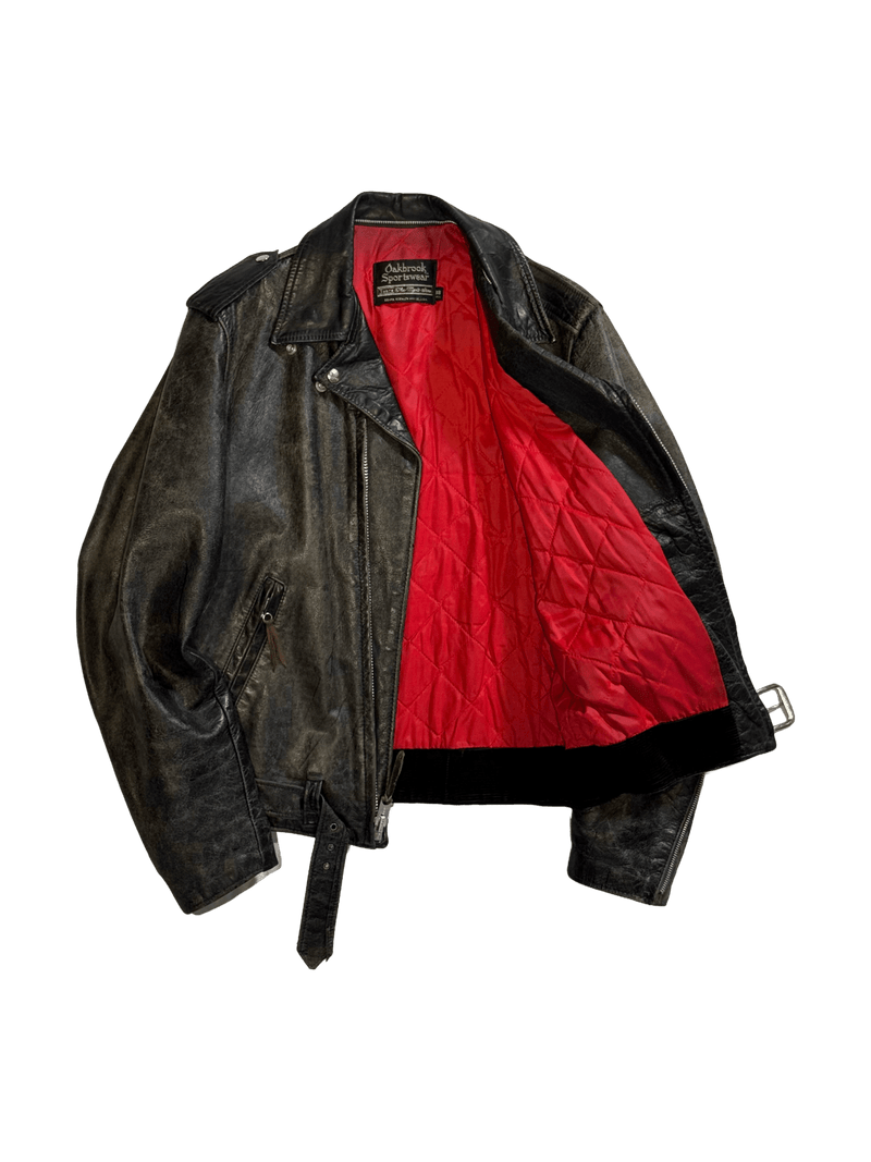 1960s Sears Oakbrook D Pocket Steerhide Jacket - 38L - Lazy Sun