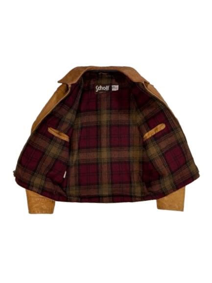 1980s Schott Hercules Reproduction Steerhide Jacket - 38 - Lazy Sun