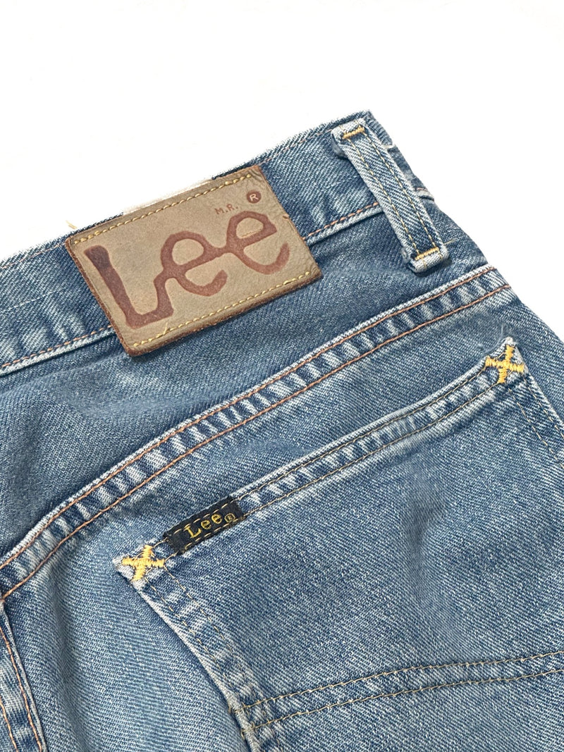 1990s Lee 1954 101B Half Selvedge Reproduction, Made in Japan - 33 x 31 - Lazy Sun