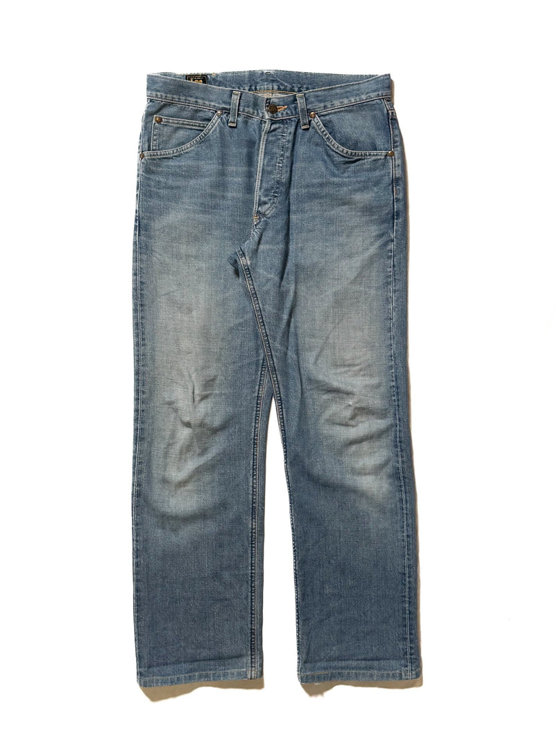 1990s Lee 1954 101B Half Selvedge Reproduction, Made in Japan - 33 x 31 - Lazy Sun