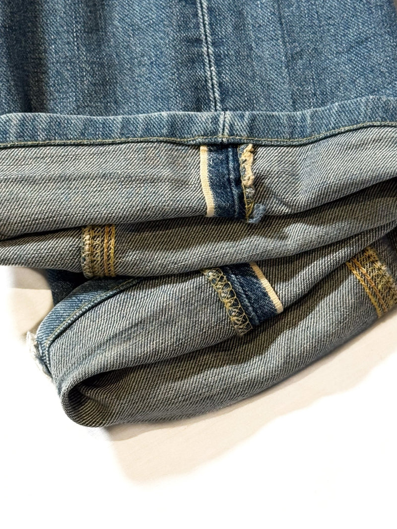 1990s Lee 1954 101B Half Selvedge Reproduction, Made in Japan - 33 x 31 - Lazy Sun