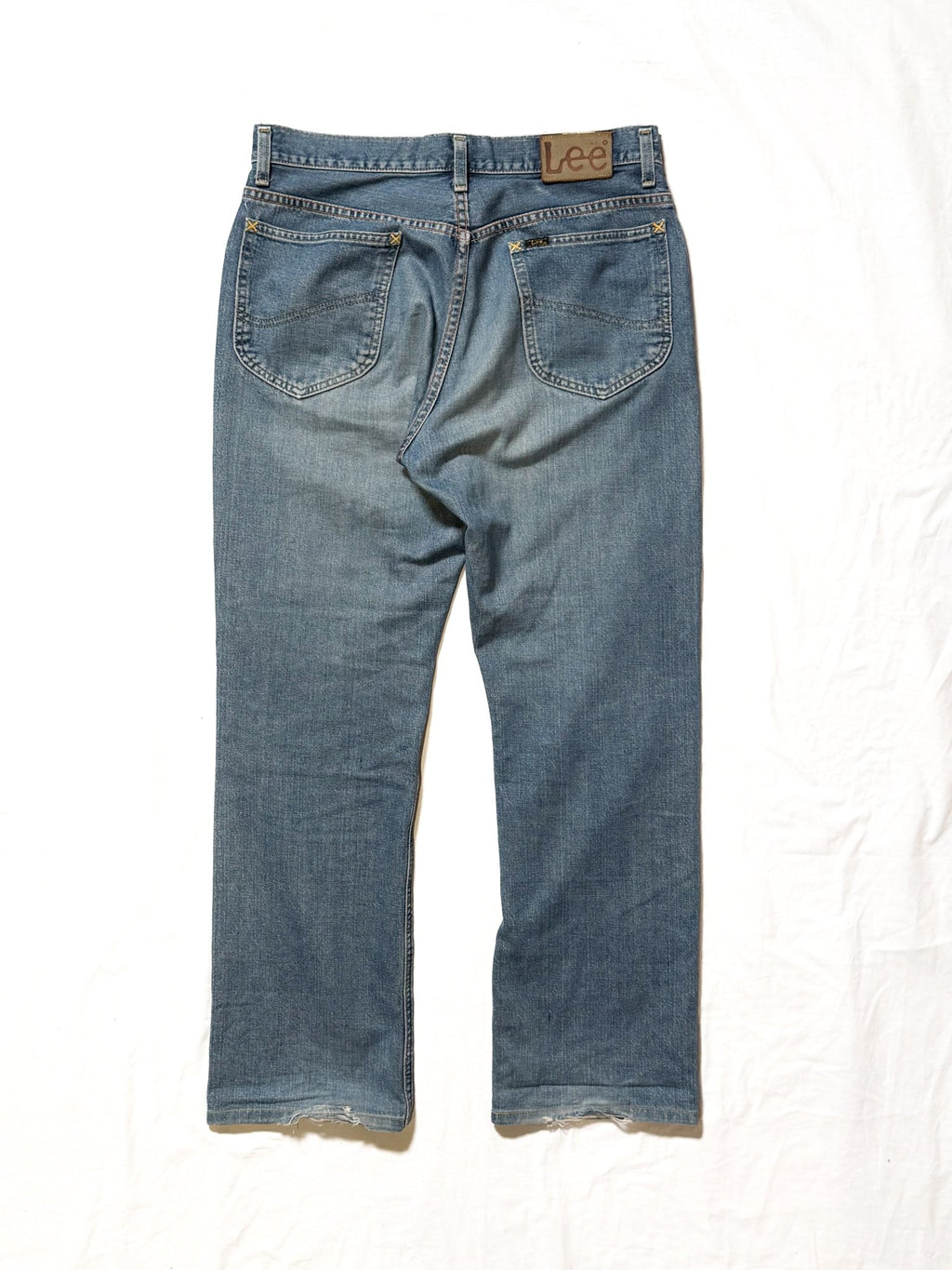 1990s Lee 1954 101B Half Selvedge Reproduction, Made in Japan - 33 x 31