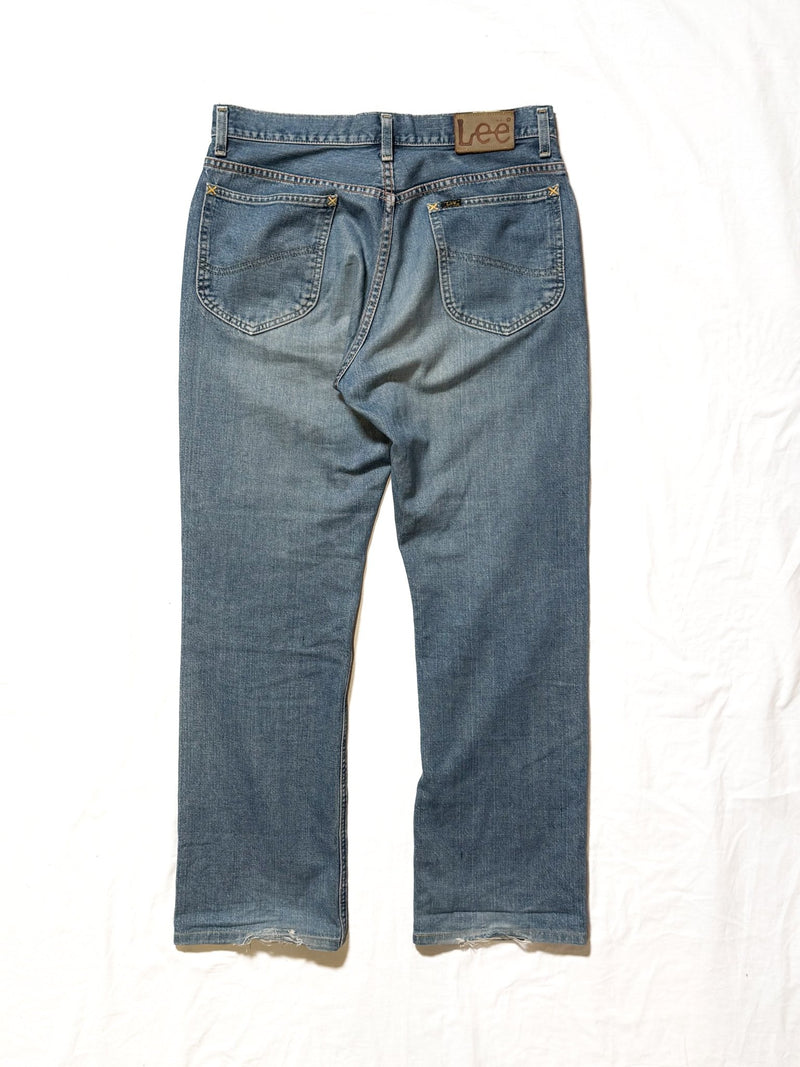1990s Lee 1954 101B Half Selvedge Reproduction, Made in Japan - 33 x 31 - Lazy Sun