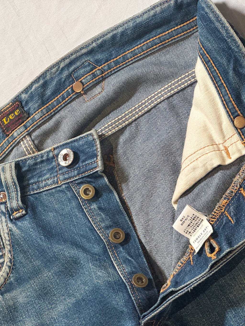 1990s Lee Cinchback 1937 Reproduction Selvedge - 31 x 30