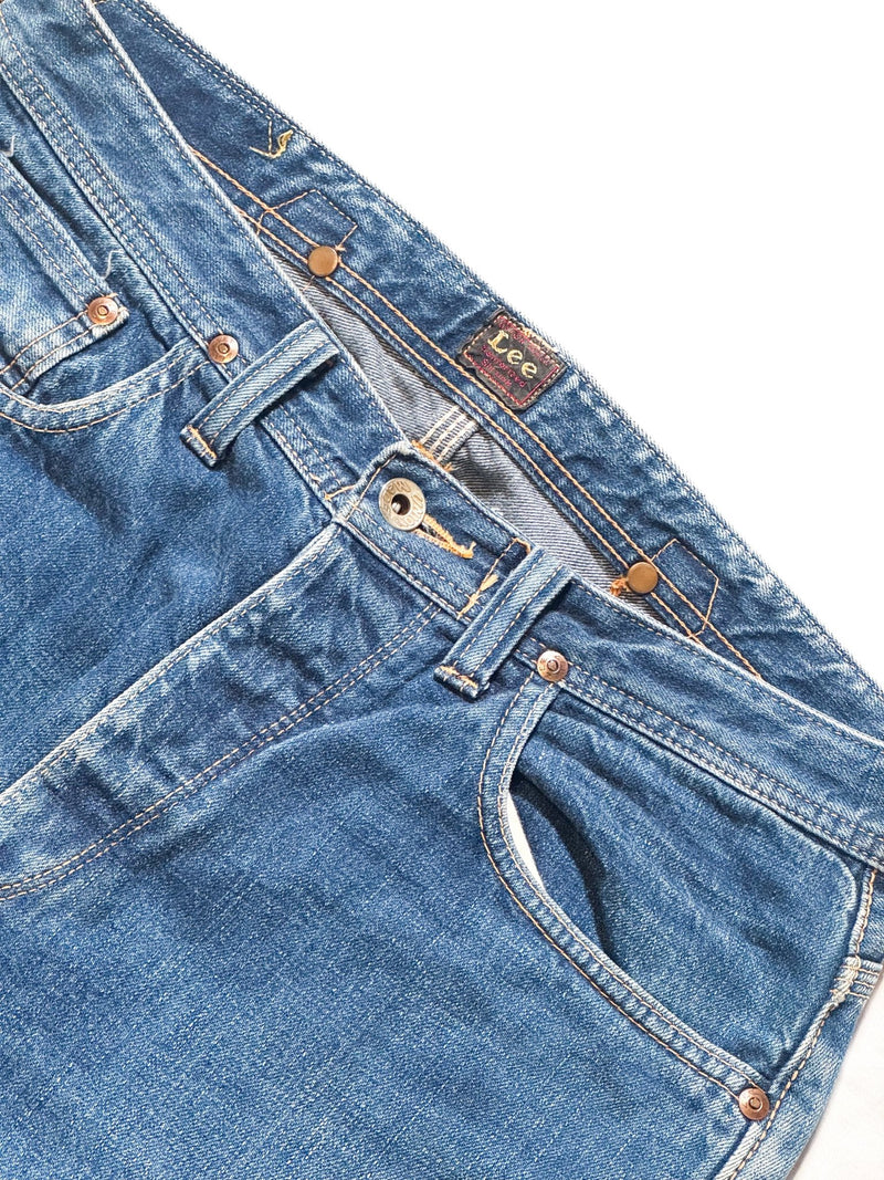 1990s Lee Cinchback 1937 Reproduction Selvedge - 32 x 35.5 - Lazy Sun