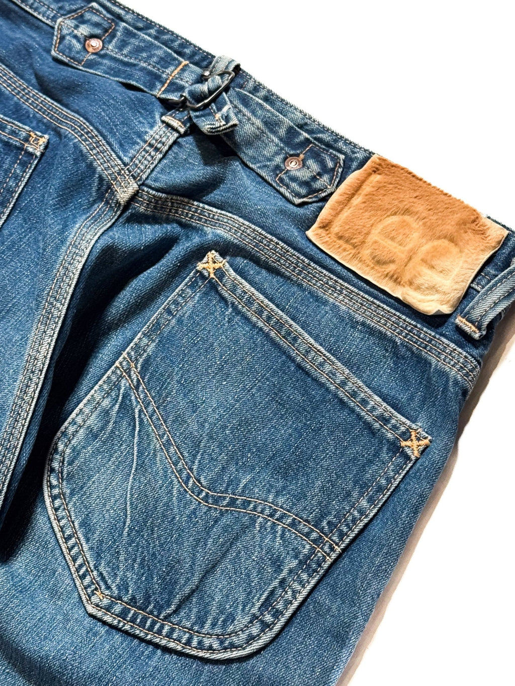 1990s Lee Cinchback 1937 Reproduction Selvedge - 32 x 35.5