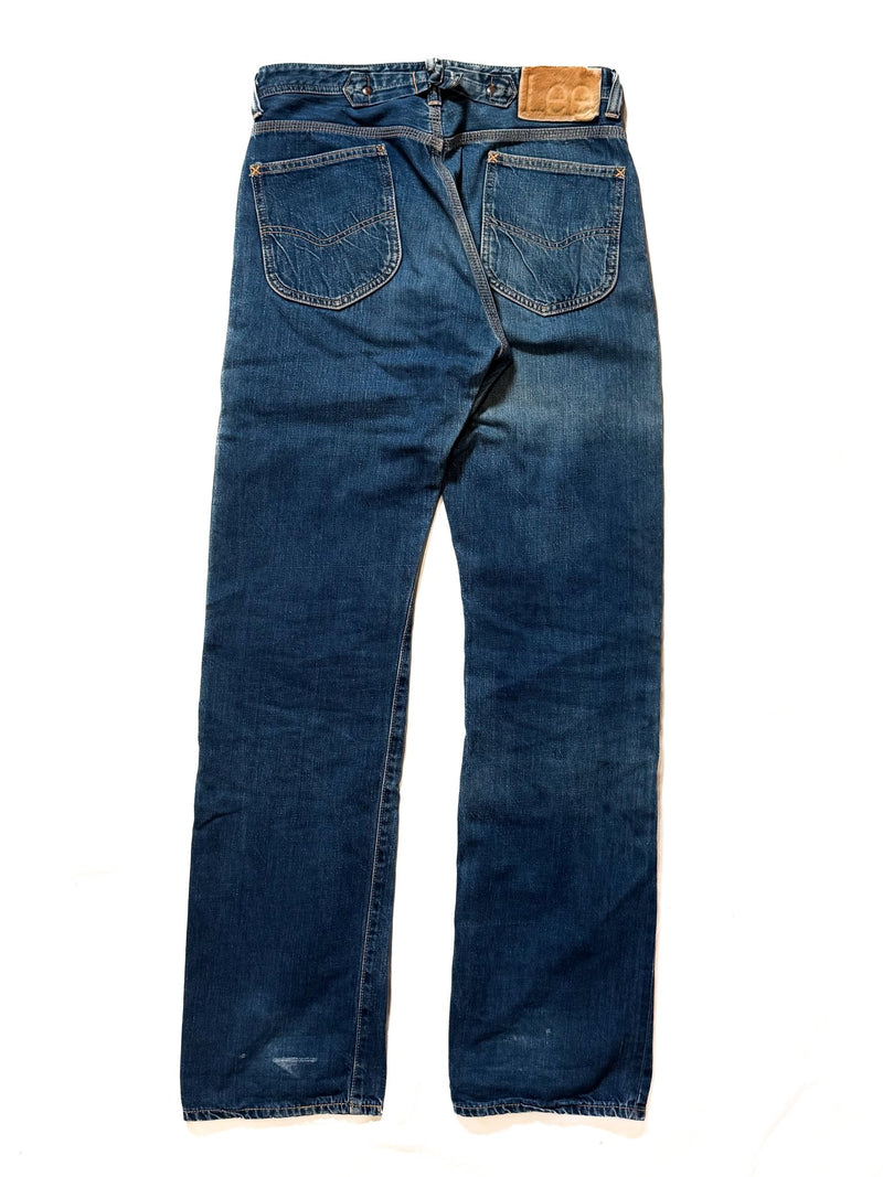 1990s Lee Cinchback 1937 Reproduction Selvedge - 32 x 35.5 - Lazy Sun