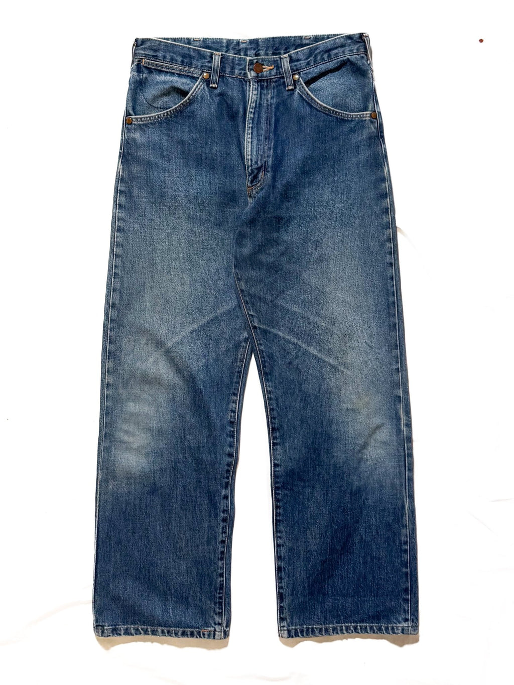 1990s Wrangler Selvedge 11MWZ Reproduction, Wide Leg - 31 x 29