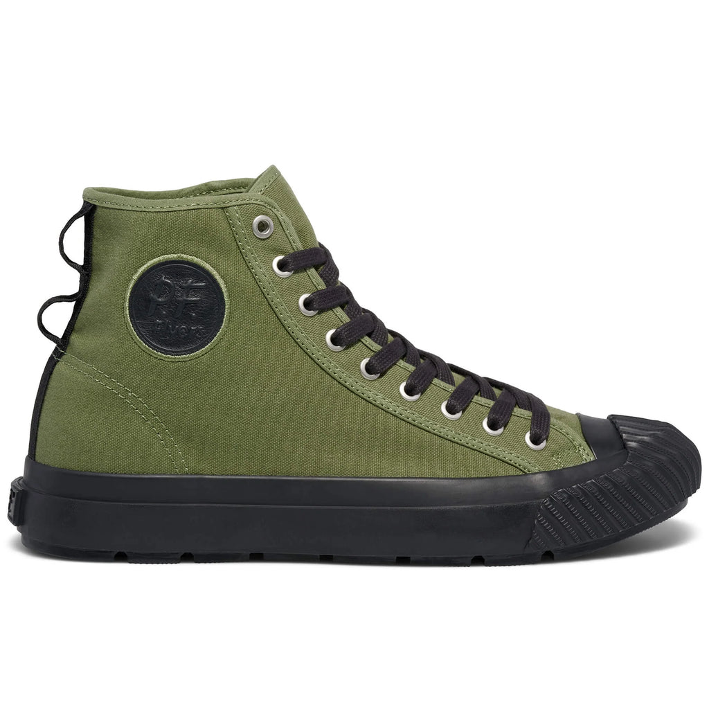 Grounder Hi - Olive Green