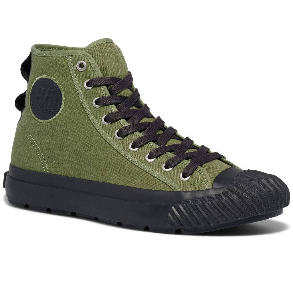 Grounder Hi - Olive Green