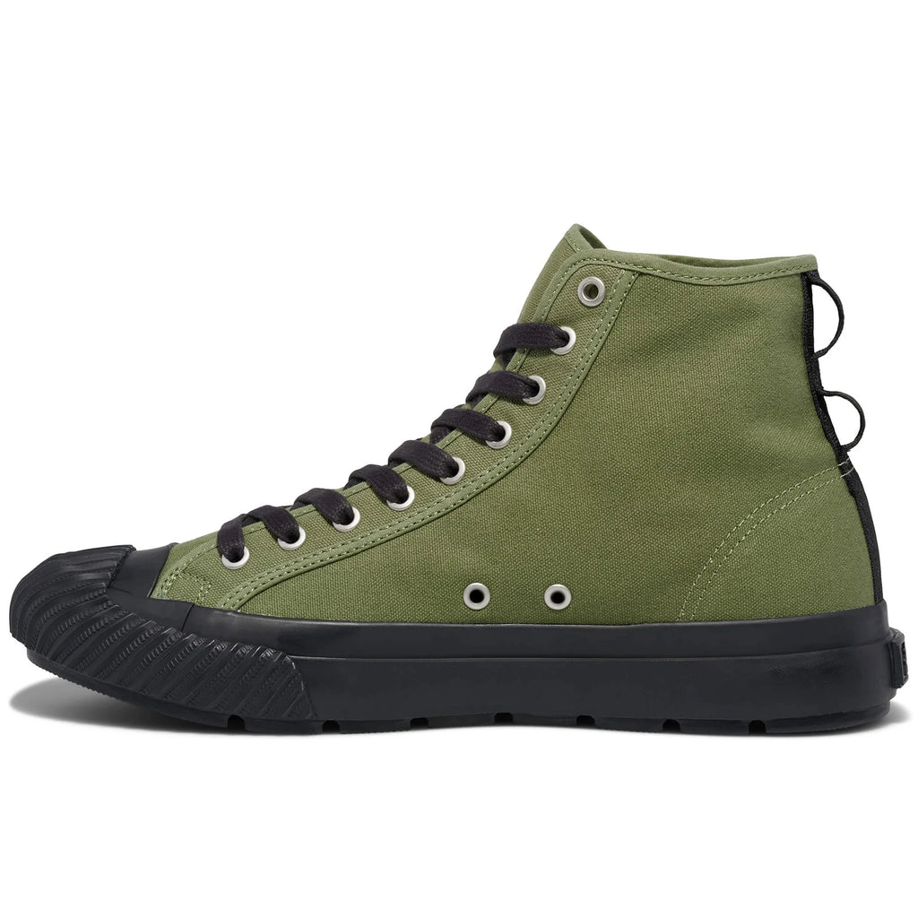 Grounder Hi - Olive Green