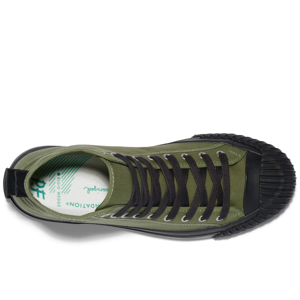 Grounder Hi - Olive Green