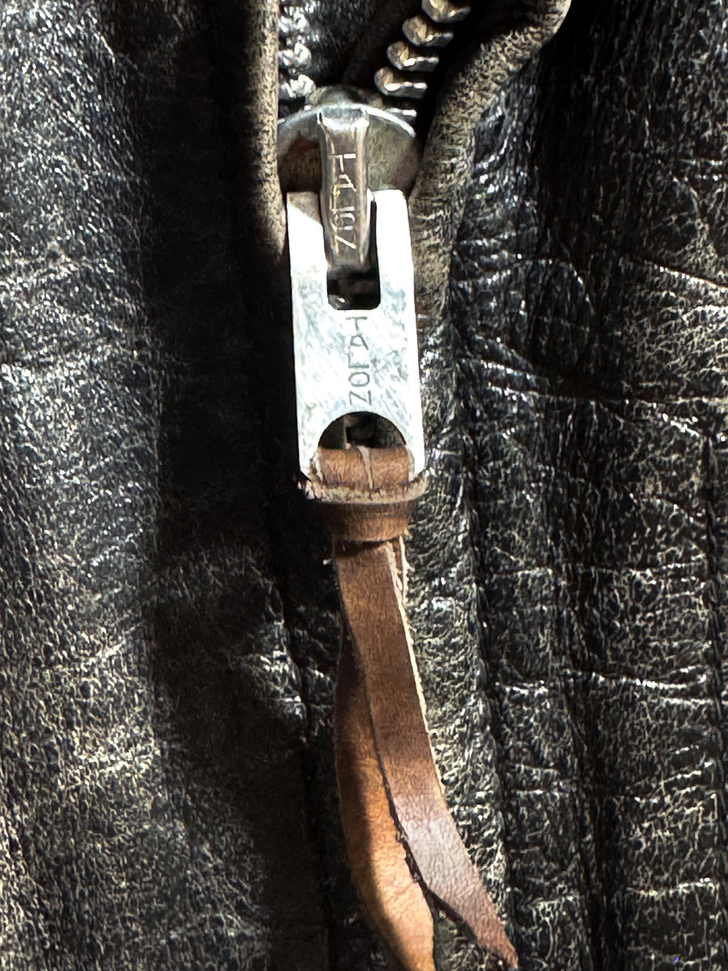 1960s Sears Oakbrook D Pocket Steerhide Jacket - 38L