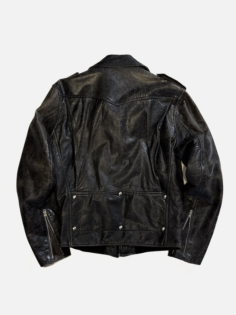 1960s Sears Oakbrook D Pocket Steerhide Jacket - 38L
