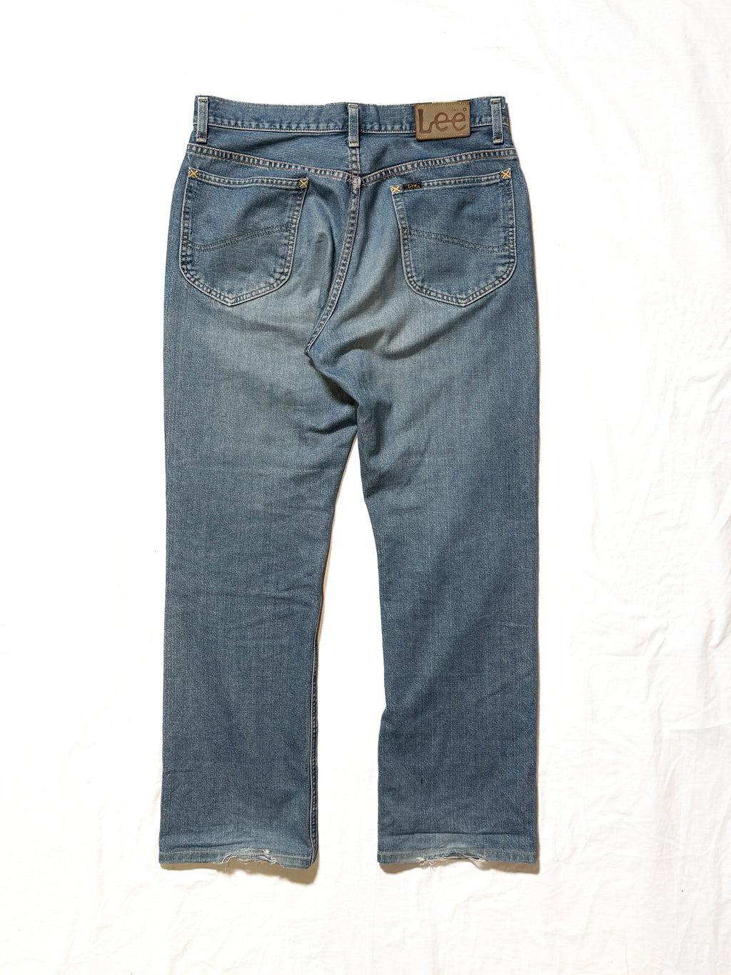 1990s Lee 1954 101B Half Selvedge Reproduction, Made in Japan - 33 x 31