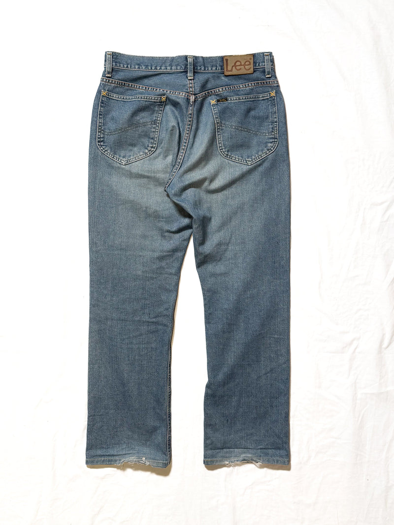 1990s Lee 1954 101B Half Selvedge Reproduction, Made in Japan - 33 x 31