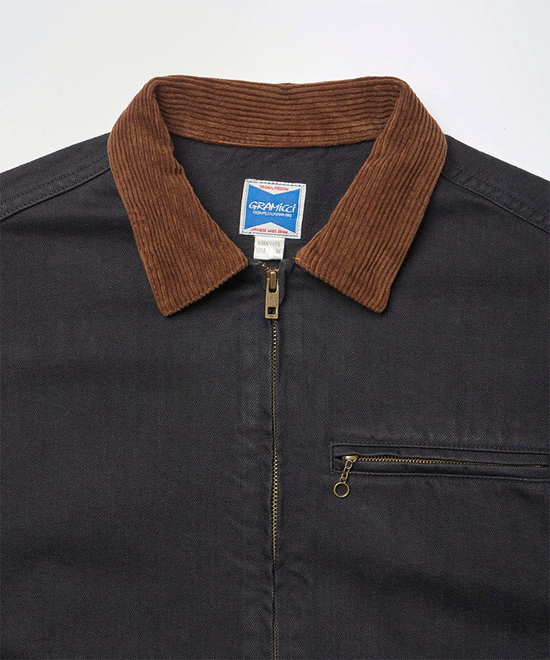 Japanese Denim Trucker - True Black