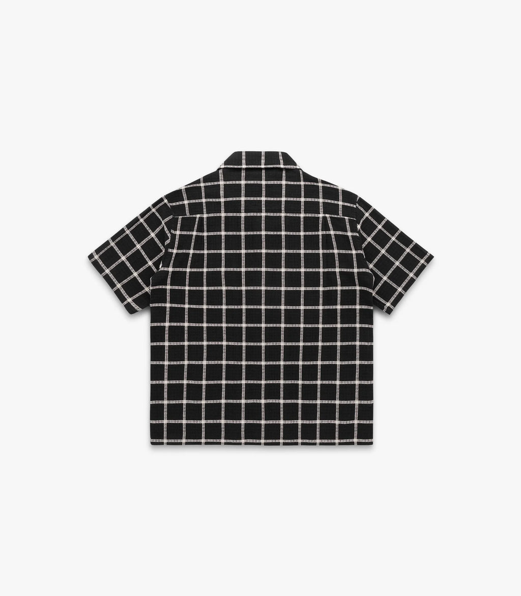 Penny Loom Cotton Shirt S/S - Black