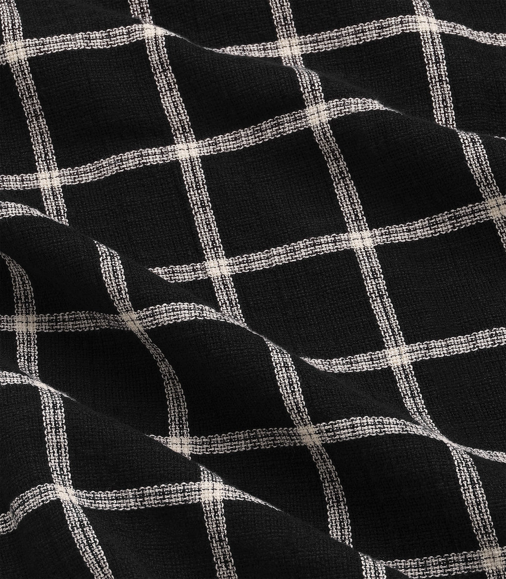 Penny Loom Cotton Shirt S/S - Black