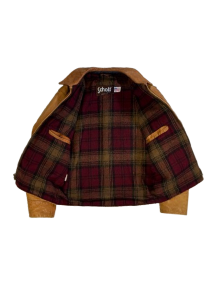 1980s Schott Hercules Reproduction Steerhide Jacket - 38
