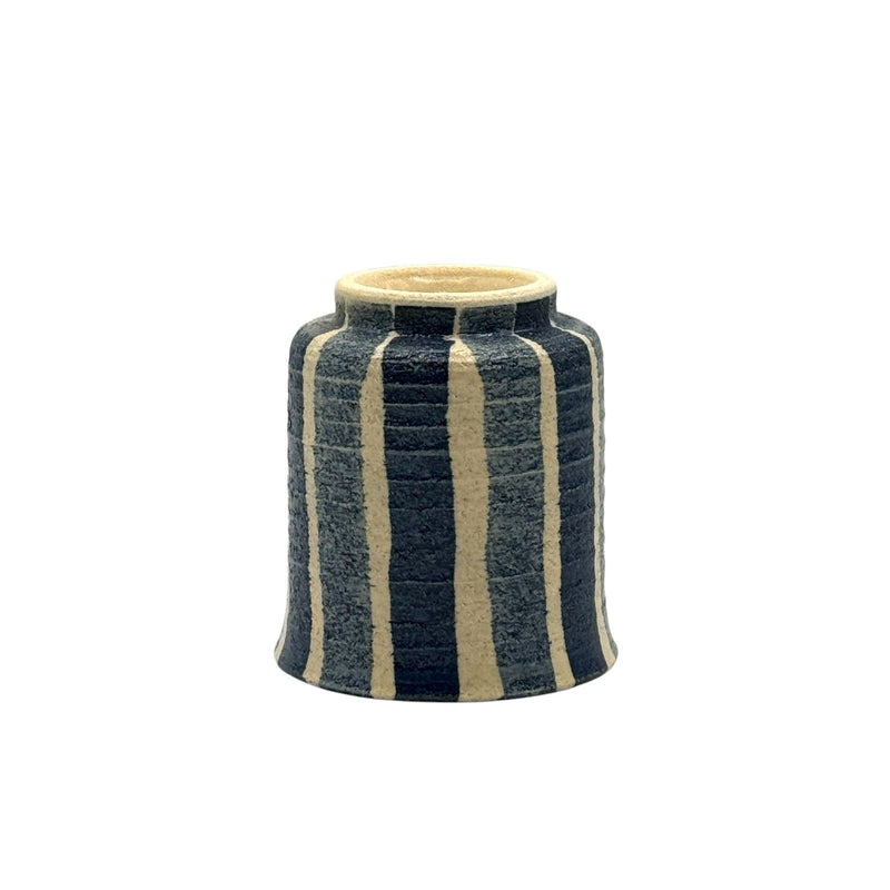 Aojukusa Blue Mino-yaki Yunomi - Japanese Teacup