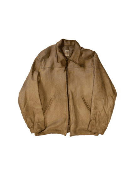 1970s Uber Owatonna Deerskin Car Coat - L