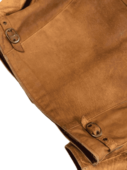 1970s Uber Owatonna Deerskin Car Coat - L