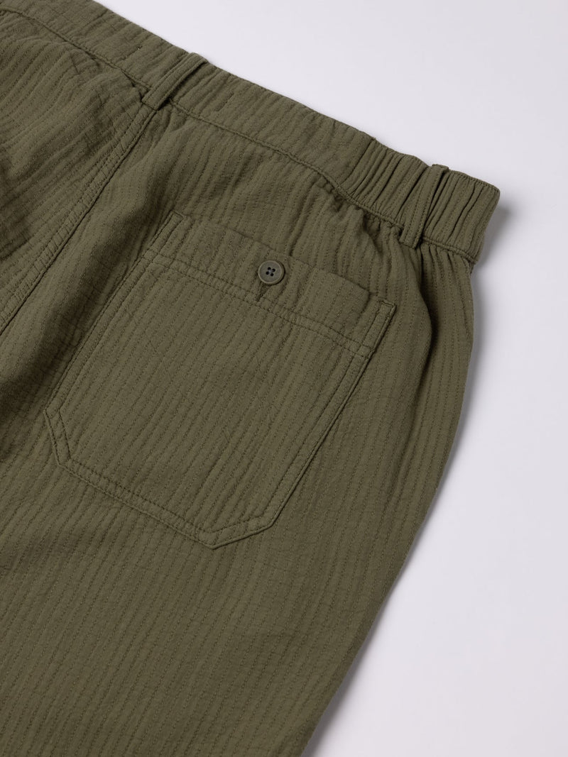 Aberlour Pant - Dark Olive Matchstick - Lazy Sun
