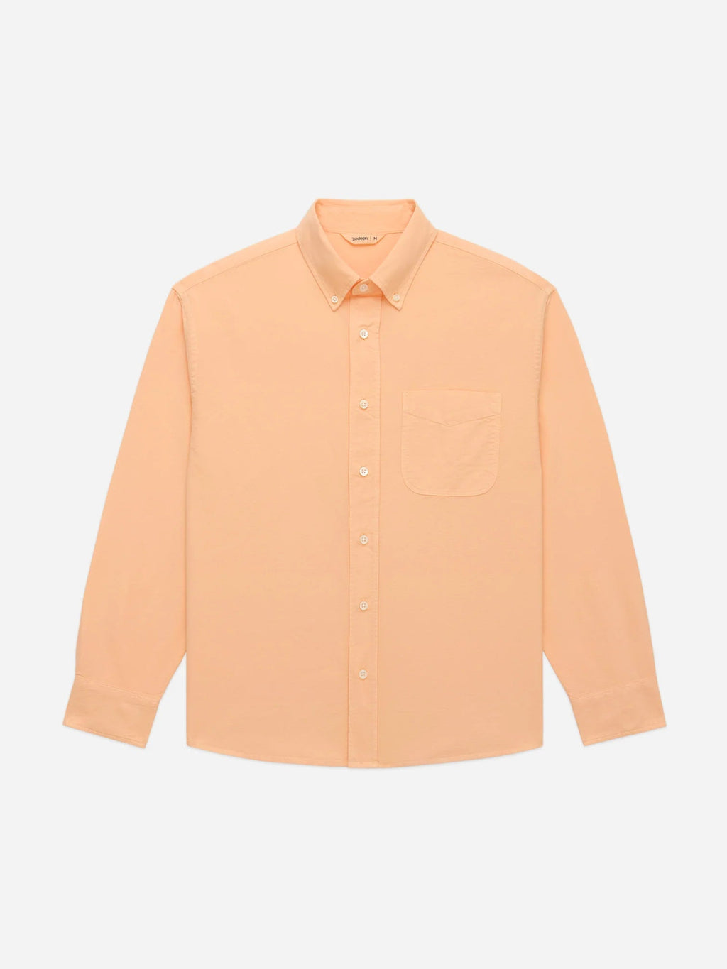 Big Oxford Shirt - Garment Dyed Creamsicle