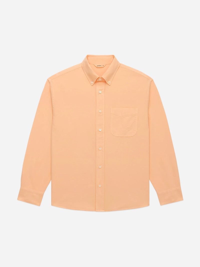 Big Oxford Shirt - Garment Dyed Creamsicle - Lazy Sun