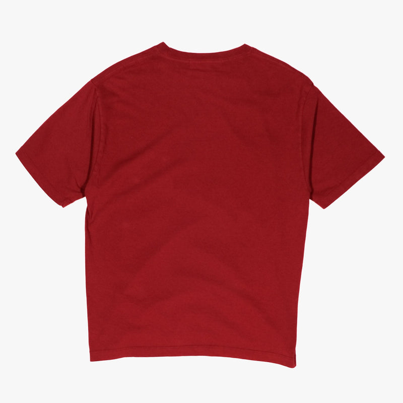 California Cotton Tee - Red Living - Lazy Sun