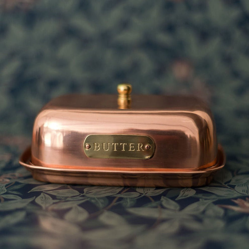 Copper Butter Dish - Lazy Sun