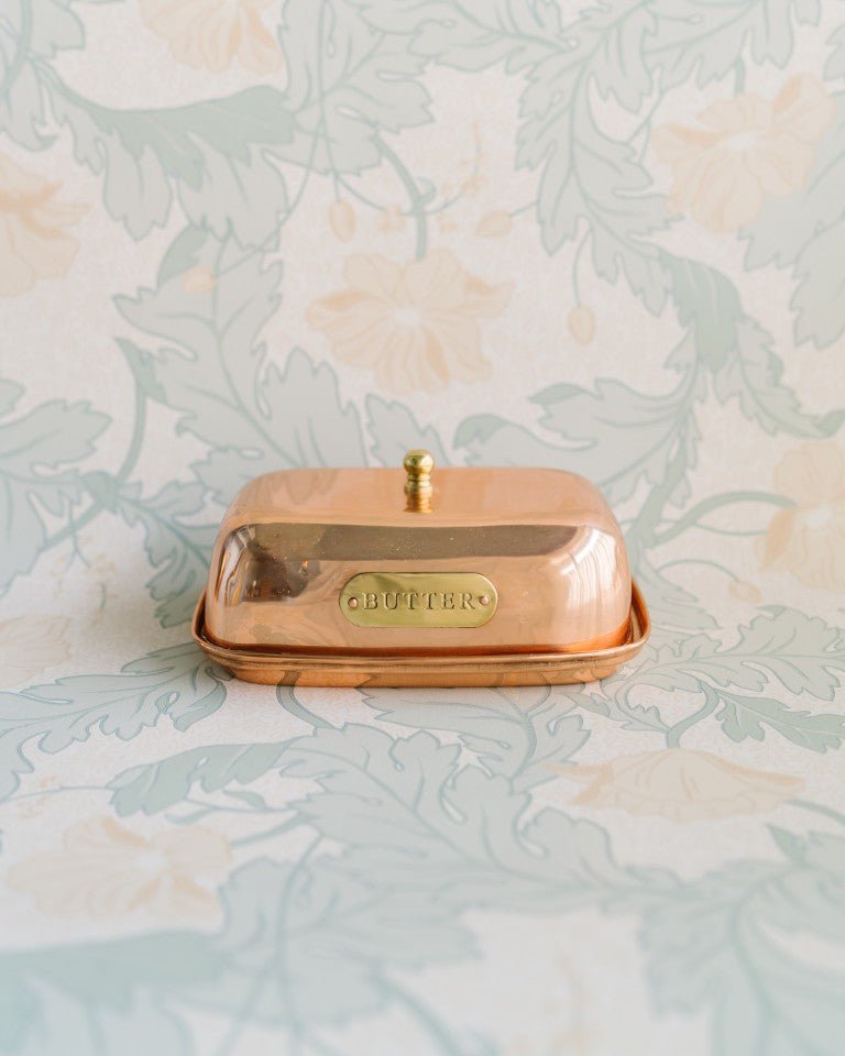 Copper Butter Dish