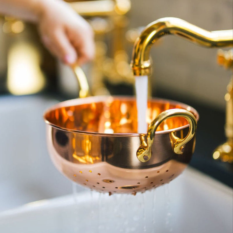 Copper Colander - Lazy Sun