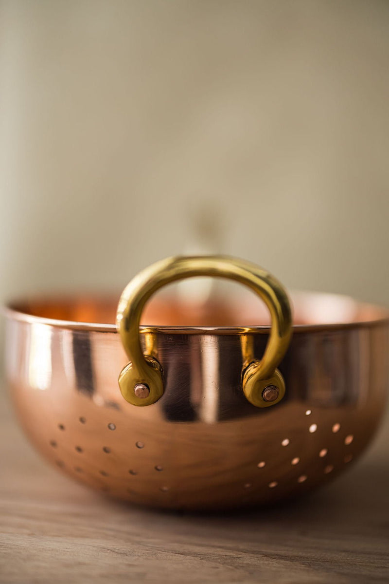 Copper Colander - Lazy Sun
