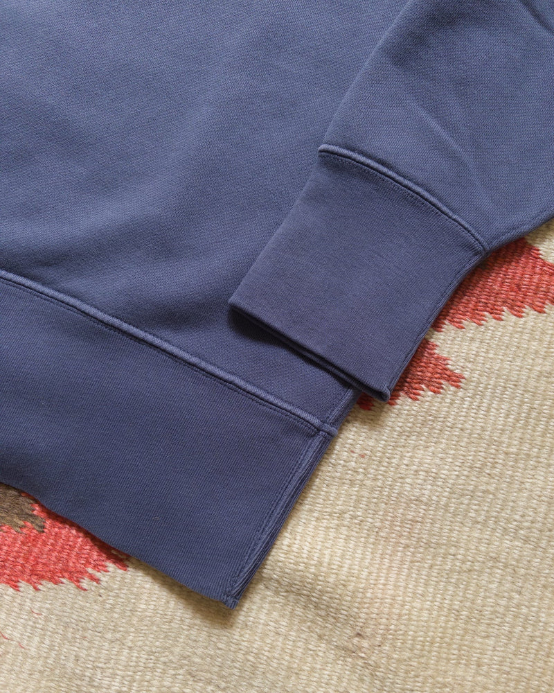 Cotton Crewneck Sweatshirt - Faded Navy - Lazy Sun
