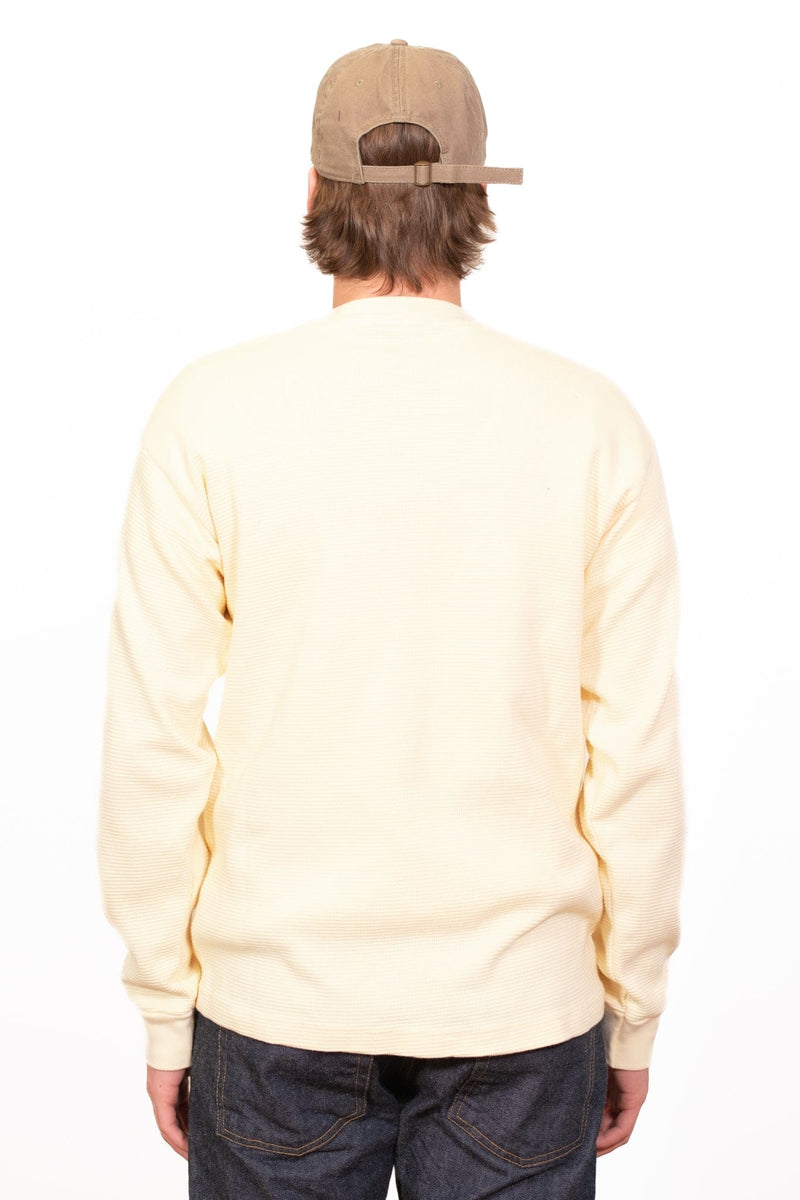 Cotton Longsleeve Thermal - Cream - Lazy Sun