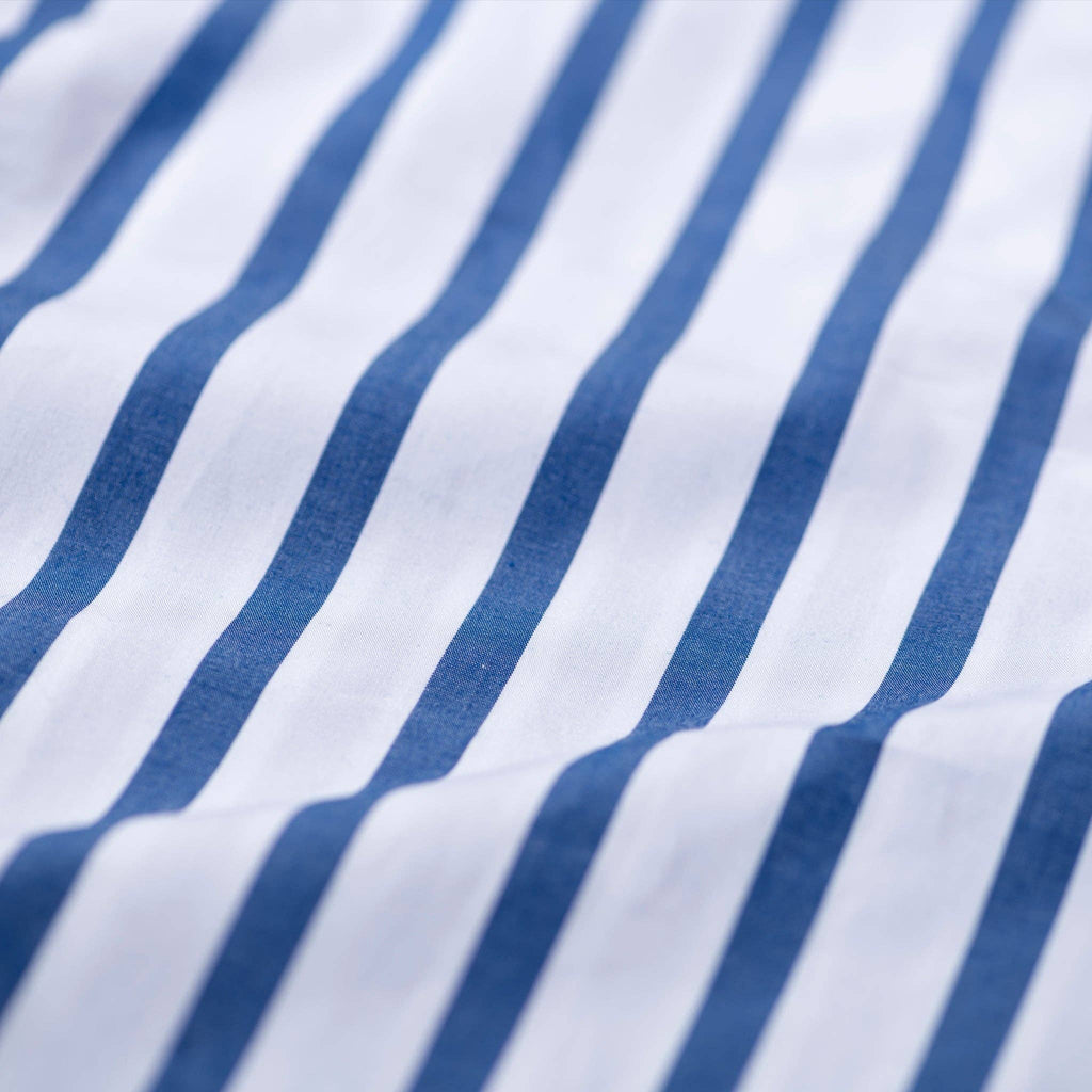Cotton Stripe Shirt - White
