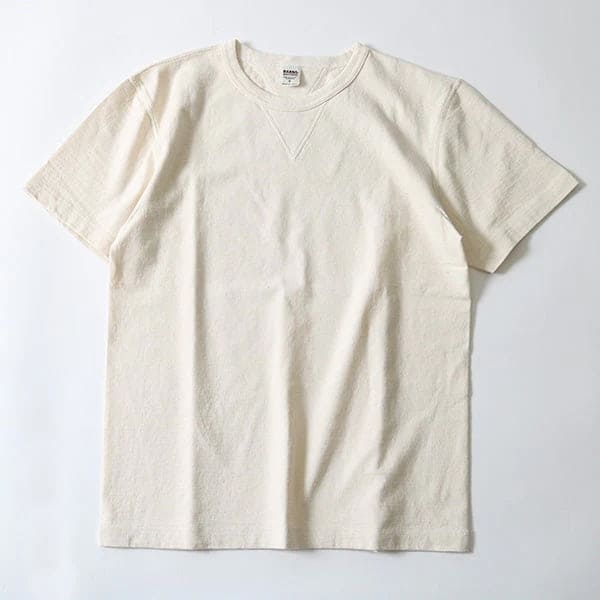 Cozun Short Sleeve Gusset Tee - Ivory