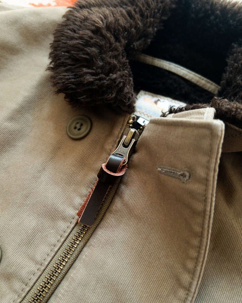 Deck Jacket - Faded Olive - Lazy Sun