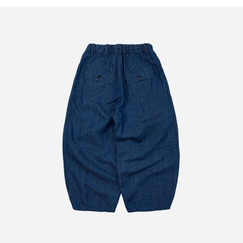 Denim Balloon Pants - Blue - Lazy Sun