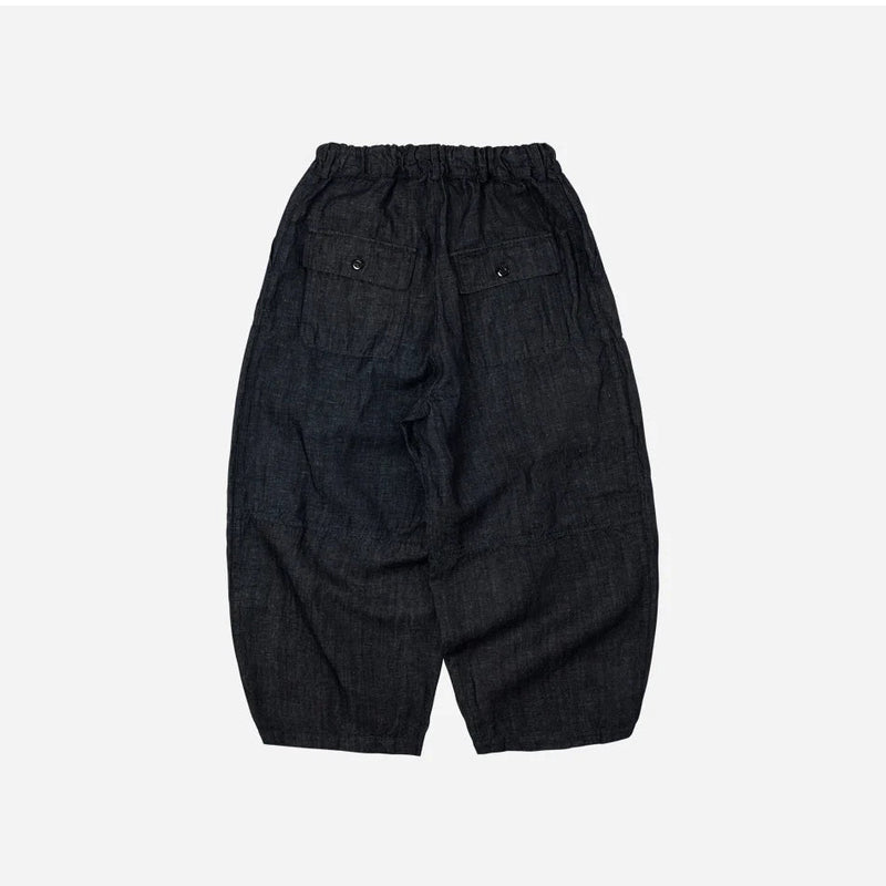 Denim Balloon Pants - Indigo - Lazy Sun