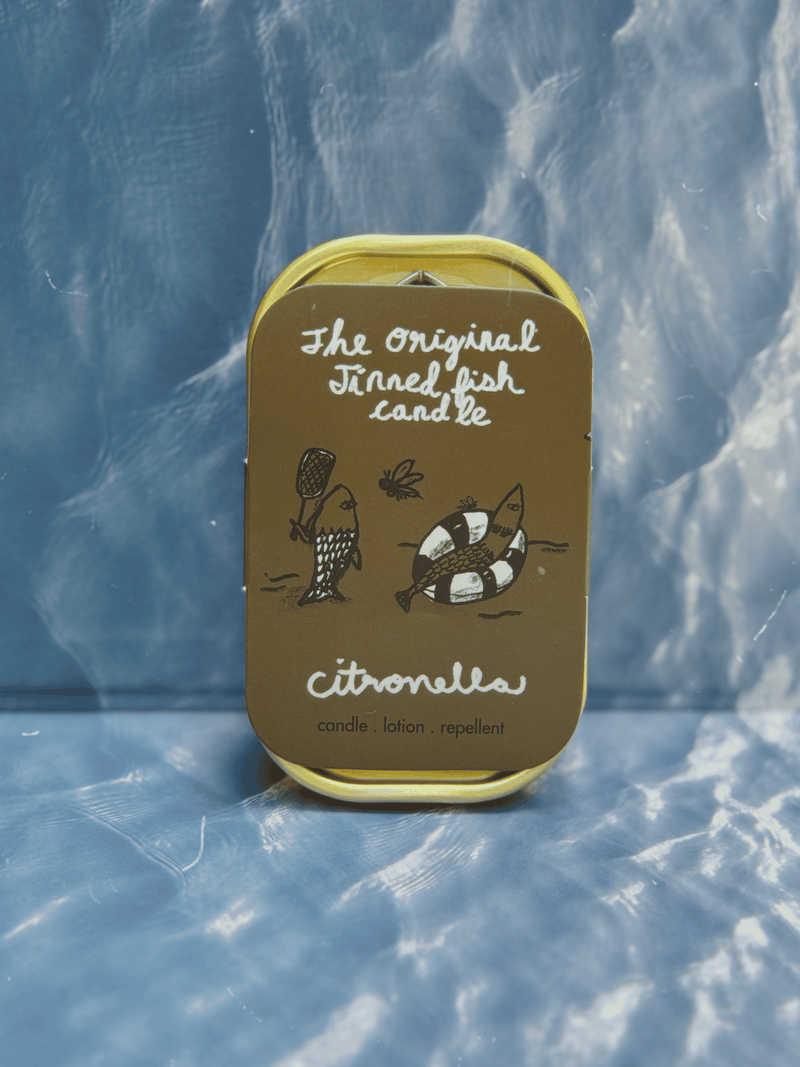 Tinned Fish Candle - Citronella