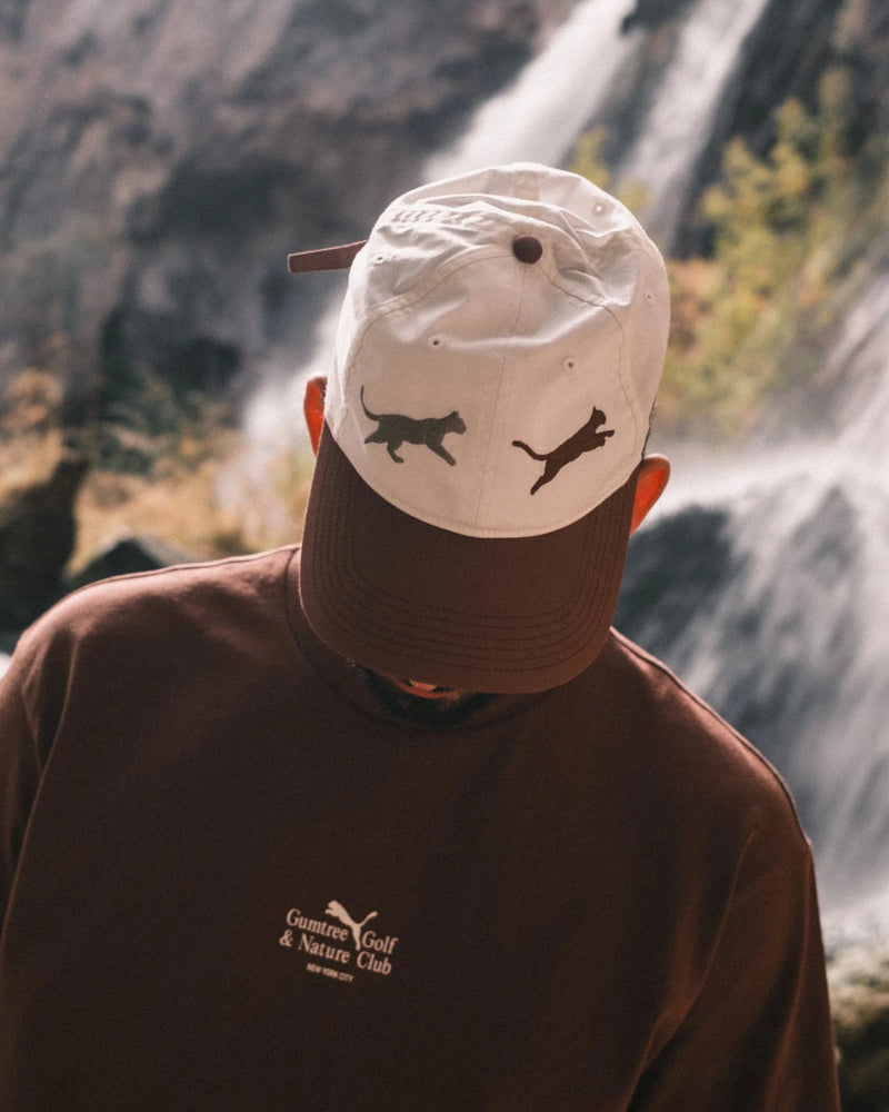 Field Notes 6-Panel Dad Hat - Warm White-Fudge - Lazy Sun